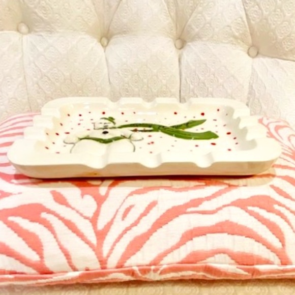 JN29-Vintage 1971 Personalized Holiday Snowman Plate - Picture 3 of 9